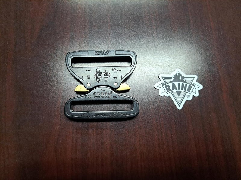 Raine Tactical Heavy Duty 2.25" Duty Belt Buckle Cobra Buckle - Image 5